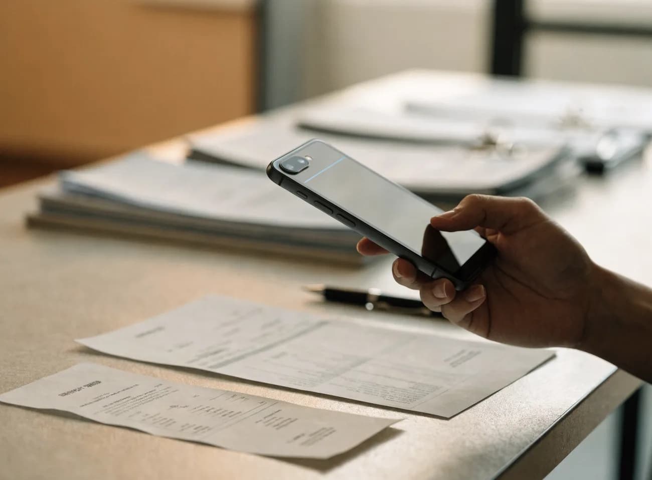 Telefonla fiş okutma — Kaydex gider girişi